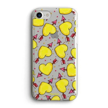 قاب گوشی Yellow Hearts