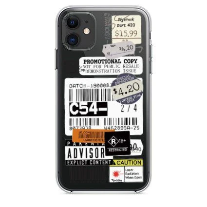 قاب گوشی – barcode