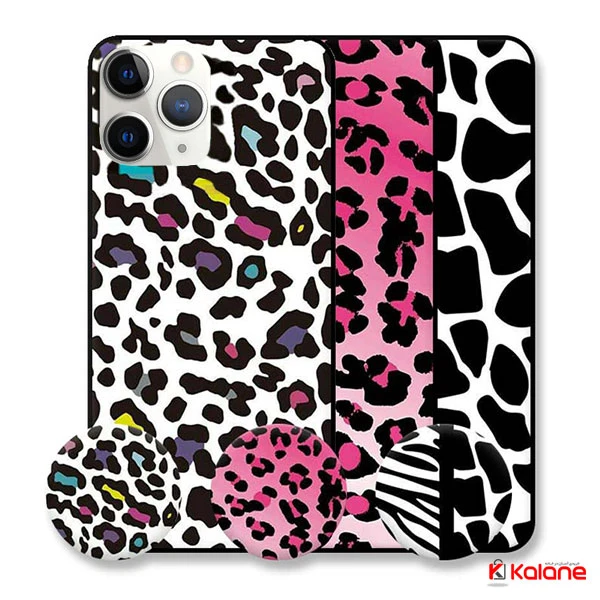قاب گوشی اپل Apple iPhone 11 Pro Max به همراه پاپ سوکت طرح Cheetah