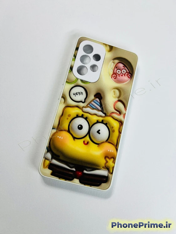 قاب گوشی سامسونگ A53 مدل فانتزی طرح باب اسفنجی (SpongeBob) ۳ بعدی (نقد و اقساط)