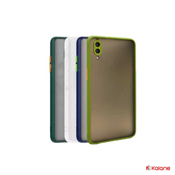 قاب گوشی سامسونگ Galaxy A02 مدل پشت مات محافظ لنزدار