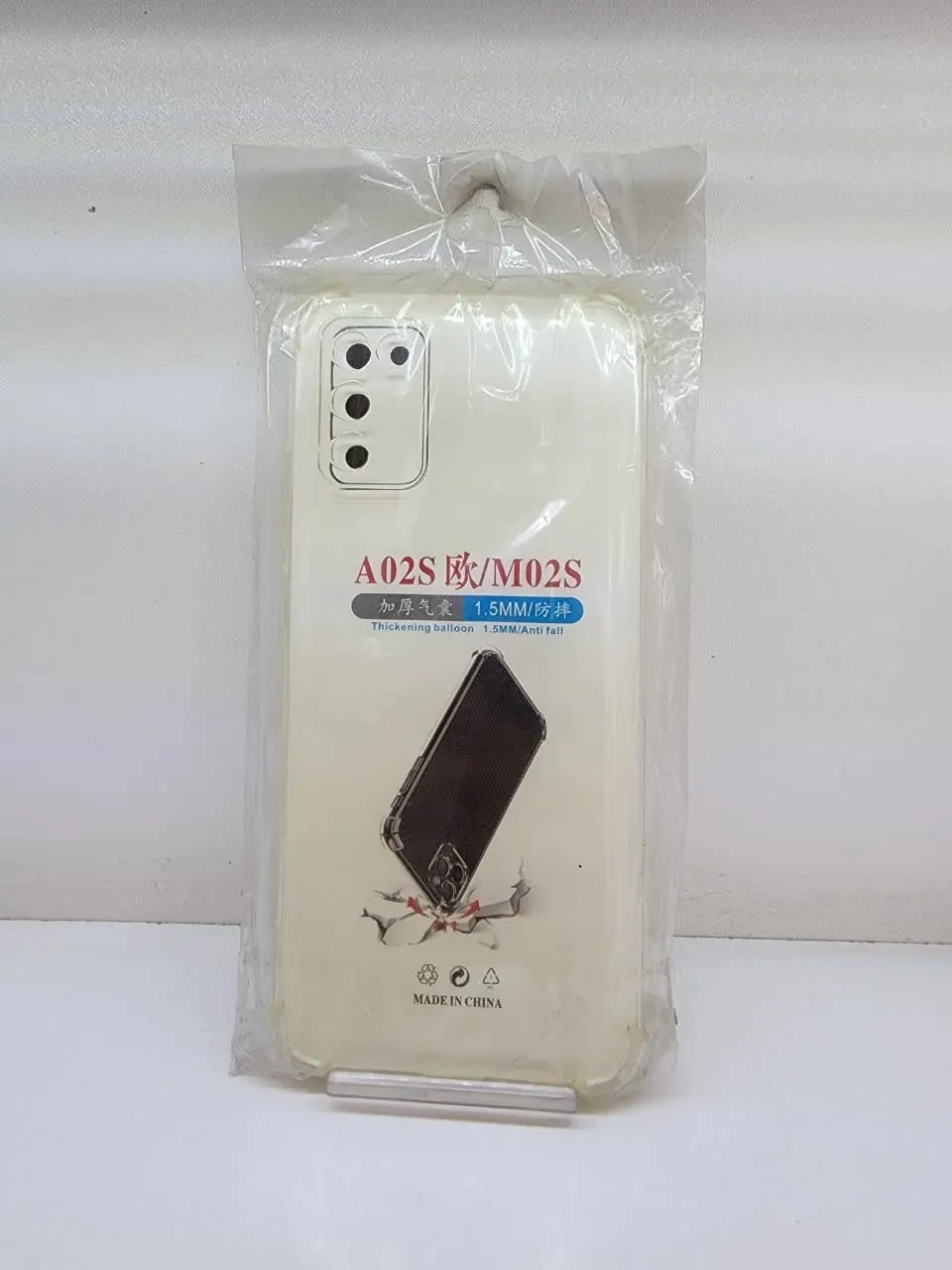 قاب گوشی شفاف مناسب برای مدل SAMSUNG A02S/M02S