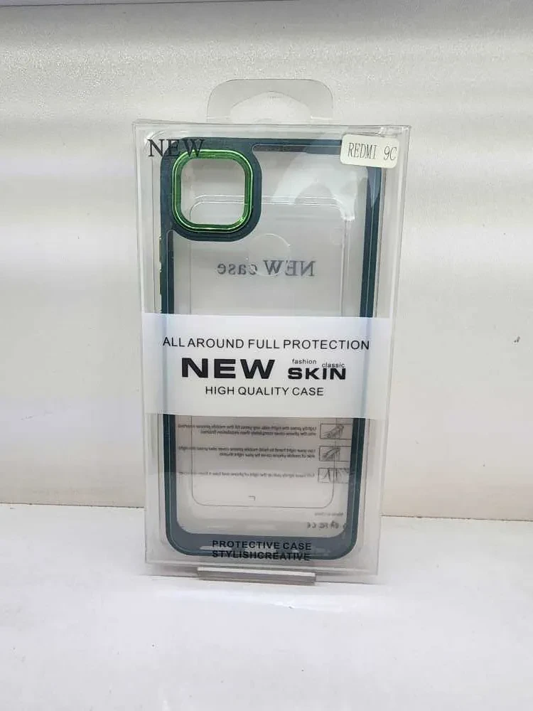 قاب گوشی شفاف مناسب برای مدل Xiaomi REDMI 9C – سبز