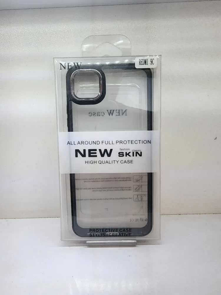 قاب گوشی شفاف مناسب برای مدل Xiaomi REDMI 9C – مشکی