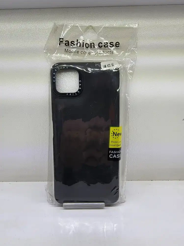 قاب گوشی طرح بالشتی ژله ای مناسب برای مدل SAMSUNG A22 5G – مشکی