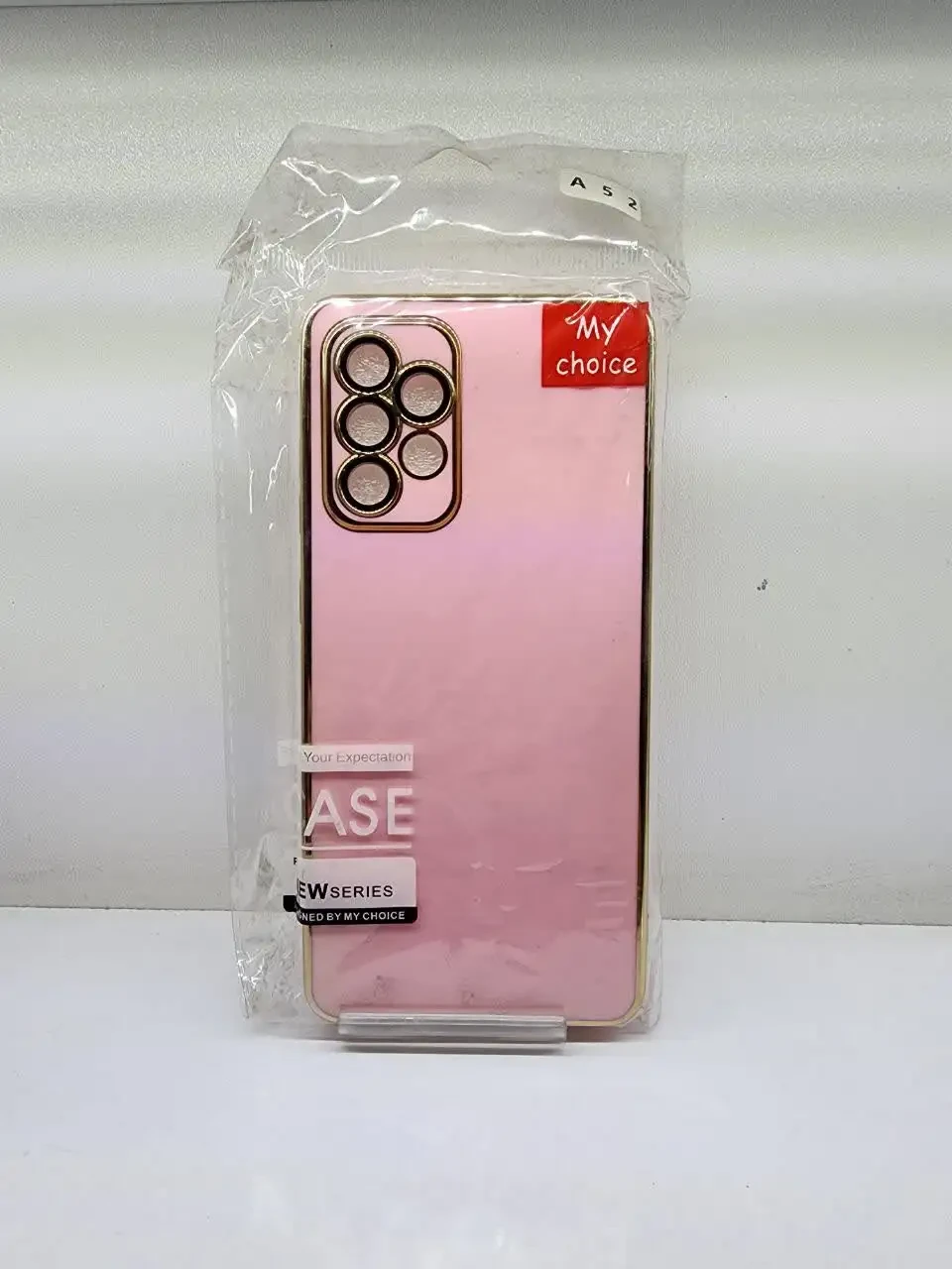 قاب گوشی مای کیس ژله ای مناسب برای مدل SAMSUNG A52/A52S – گلبه ای