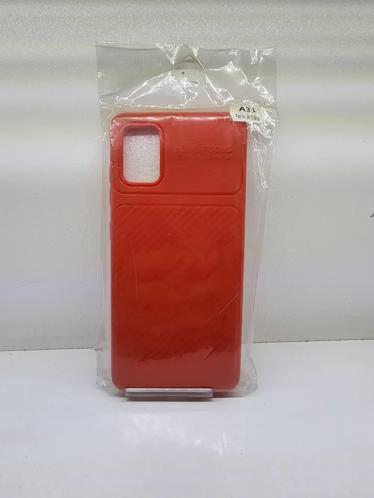 قاب گوشی ژله ای ساده مناسب برای مدل SAMSUNG A31 – قرمز
