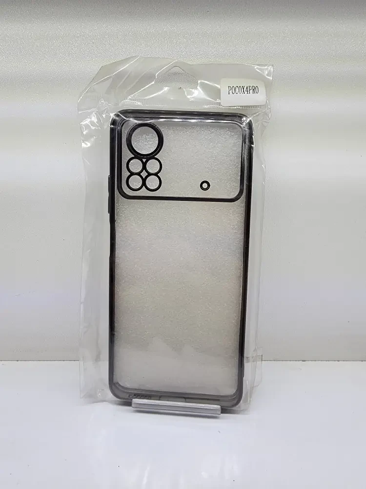 قاب گوشی ژله ای شفاف مناسب برای مدل Xiaomi POCO X4 PRO – مشکی