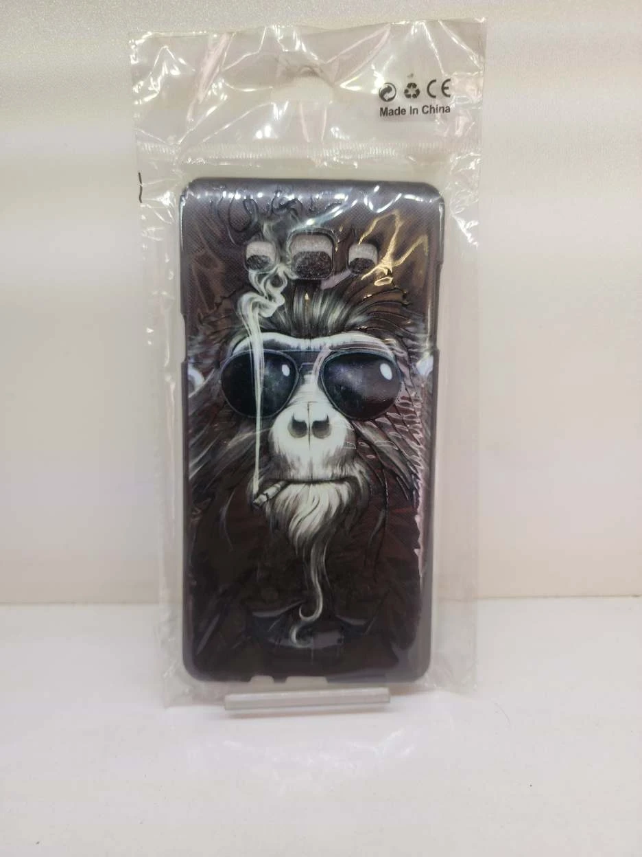 قاب گوشی ژله ای طرح دار مناسب برای مدل SAMSUNG A7 2015 – کد 04