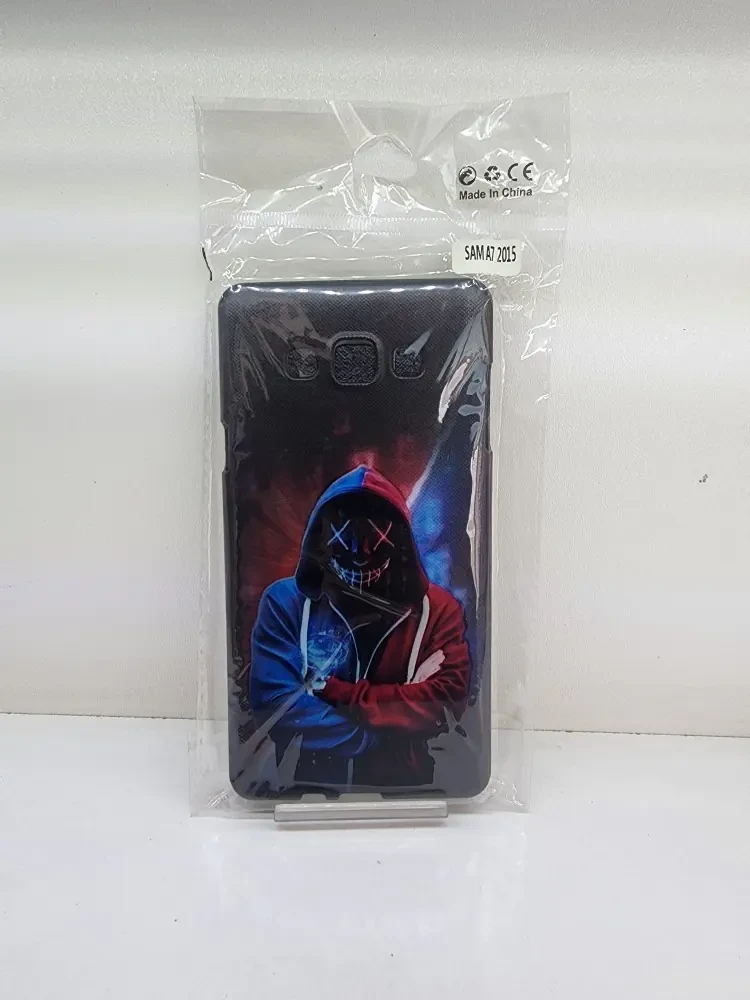 قاب گوشی ژله ای طرح دار مناسب برای مدل SAMSUNG A7 2015 – کد 11