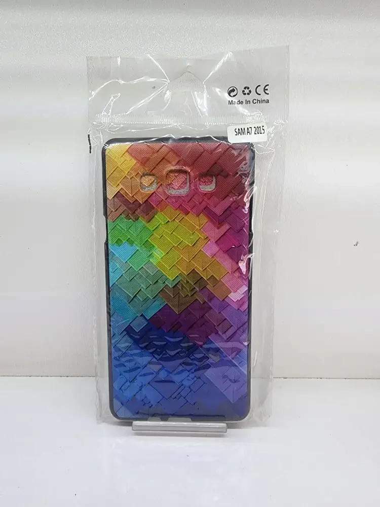 قاب گوشی ژله ای طرح دار مناسب برای مدل SAMSUNG A7 2015 – کد 13
