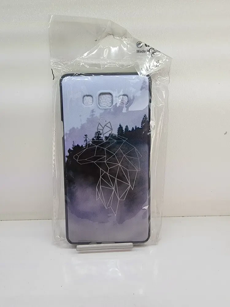 قاب گوشی ژله ای طرح دار مناسب برای مدل SAMSUNG A7 2015 – کد 14