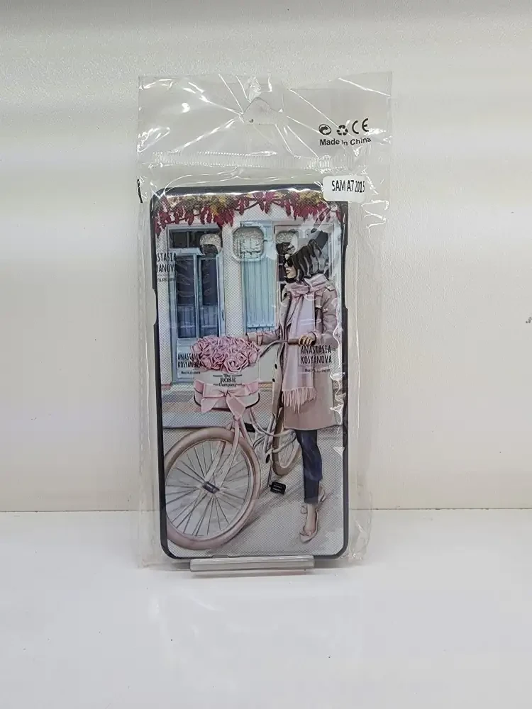 قاب گوشی ژله ای طرح دار مناسب برای مدل SAMSUNG A7 2015 – کد 22