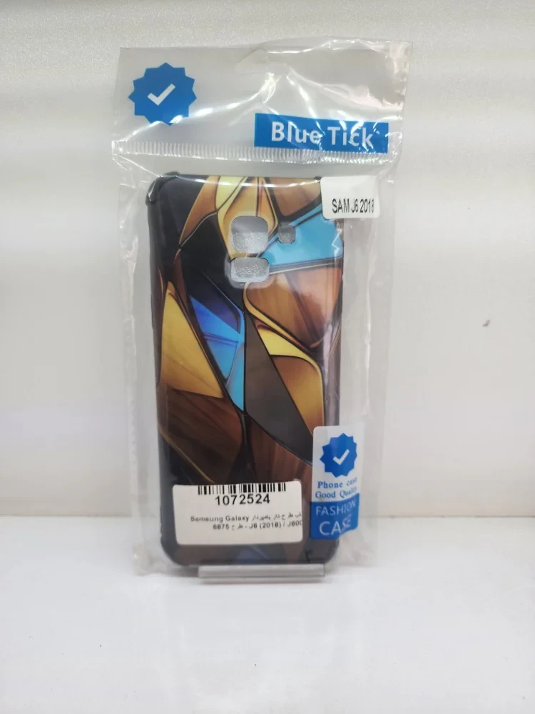 قاب گوشی ژله ای طرح دار مناسب برای مدل SAMSUNG J6 2018 – کد 01