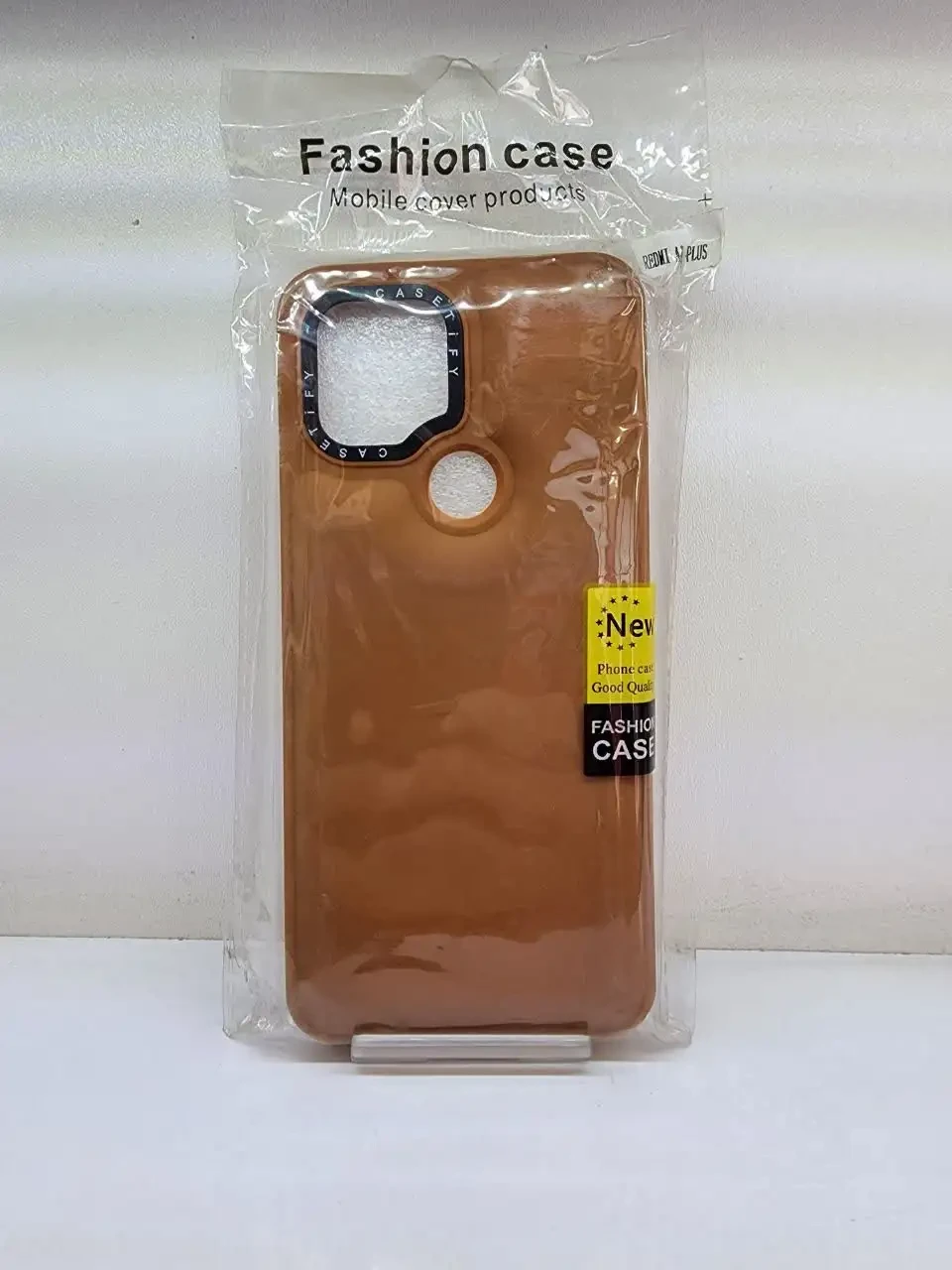 قاب گوشی ژله ای مناسب برای مدل Xiaomi REDMI A1 PLUS – قهوه ای