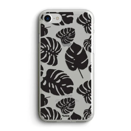 قاب گوشیBlack Monstera Flower