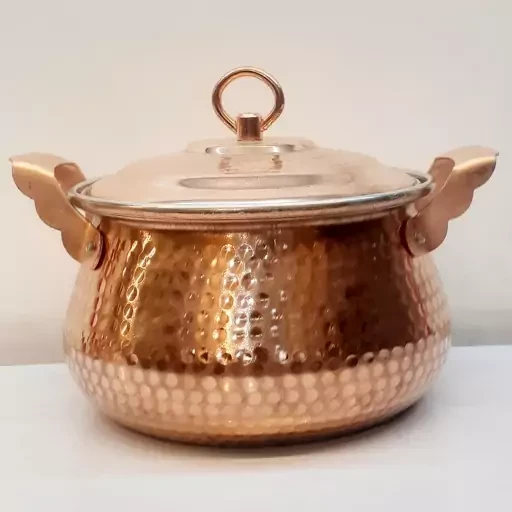 قابلمه مسی ضخیم قطر25 نانو شده نانو ارسال رایگان