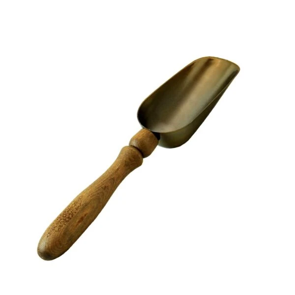 قاشق آجیل خوری مدل فلزی چوبی کد WA-00034