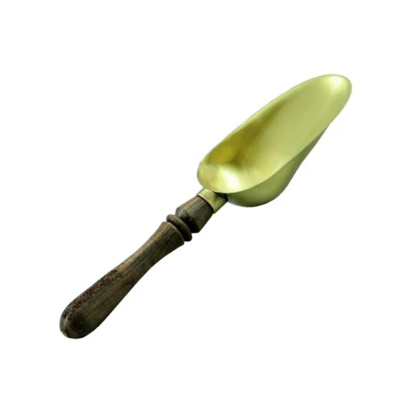 قاشق آجیل خوری مدل فلزی چوبی کد WB-00034