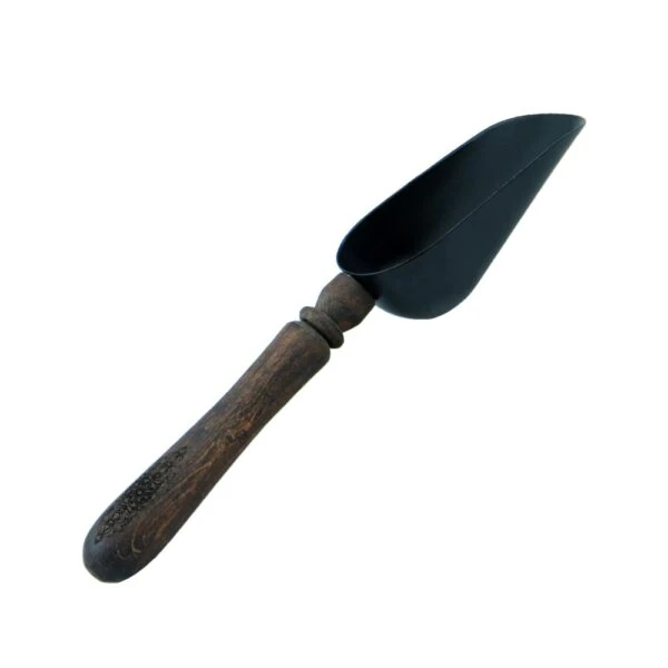 قاشق آجیل خوری مدل فلزی چوبی کد WM-00034