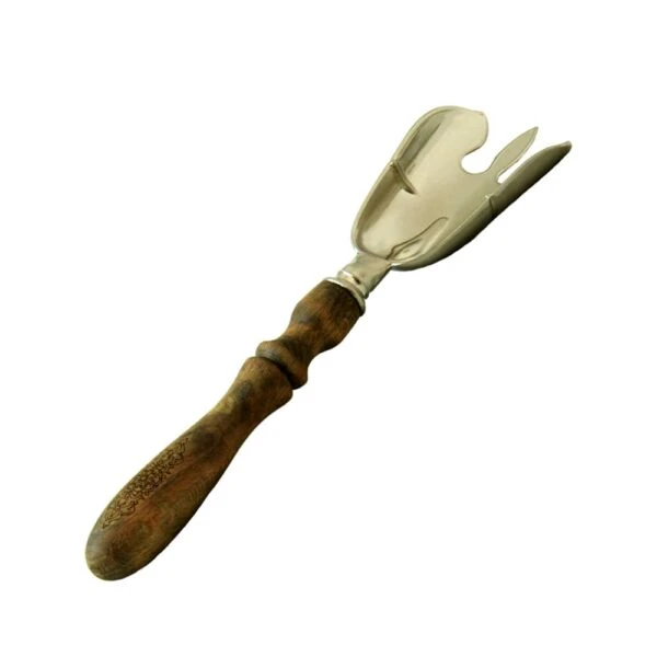 قاشق آجیل خوری مدل فلزی چوبی کد WN-00011