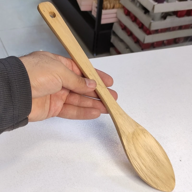 قاشق بزرگ آشپزی 30 سانتی چوبی