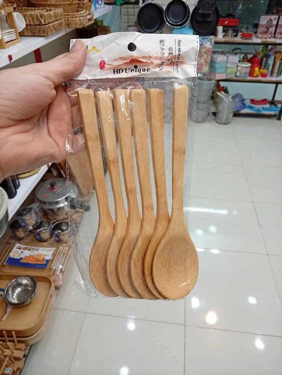 قاشق و چنگال بامبو وارداتی