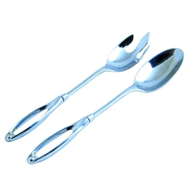 قاشق و چنگال سالاد خوری مدل زاماک کد C-00017
