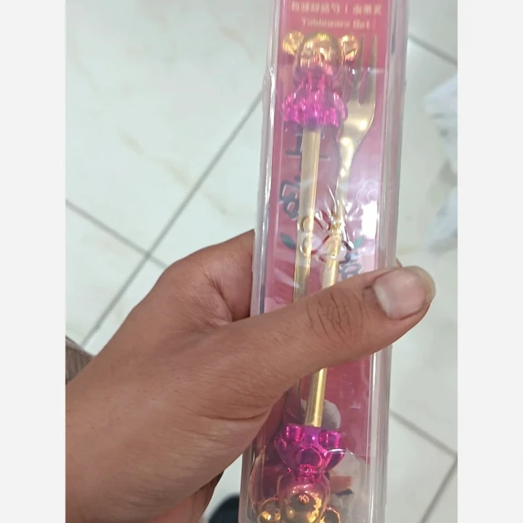 قاشق چنگال کودک عروسکی