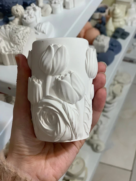 قالب سیلیکونی استوانه لاله