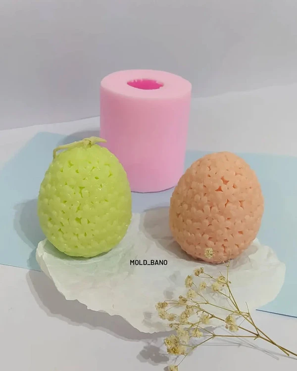 قالب سیلیکونی تخم مرغ گلی