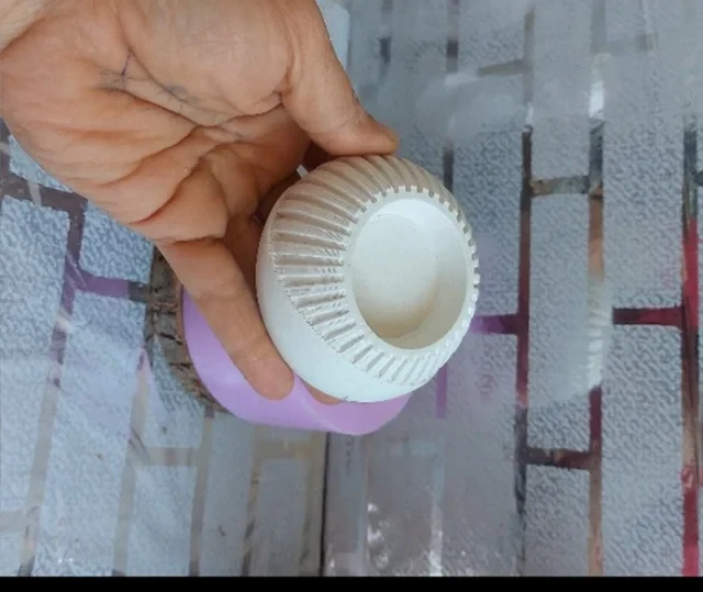 قالب سیلیکونی جاشمعی نیمه شیار