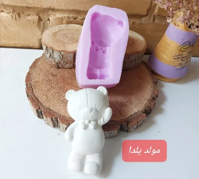 قالب سیلیکونی خرس تدی