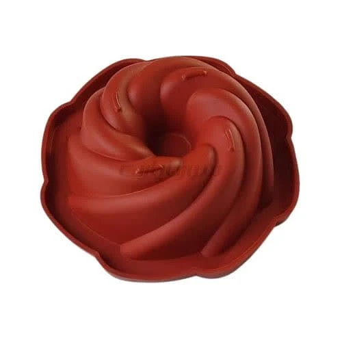 قالب سیلیکونی دسر و کیک شیفون پیچ سایز 16