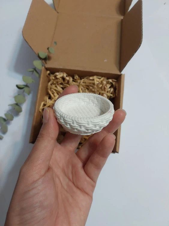 قالب سیلیکونی سبد حصیری