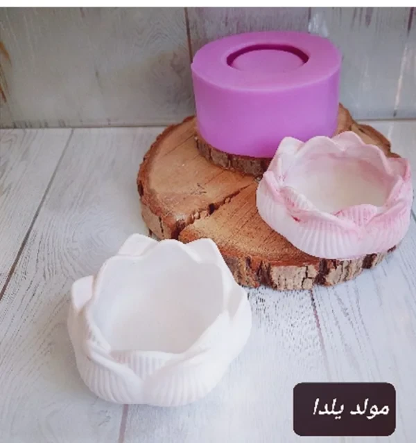 قالب سیلیکونی ظرف گل هفت سین