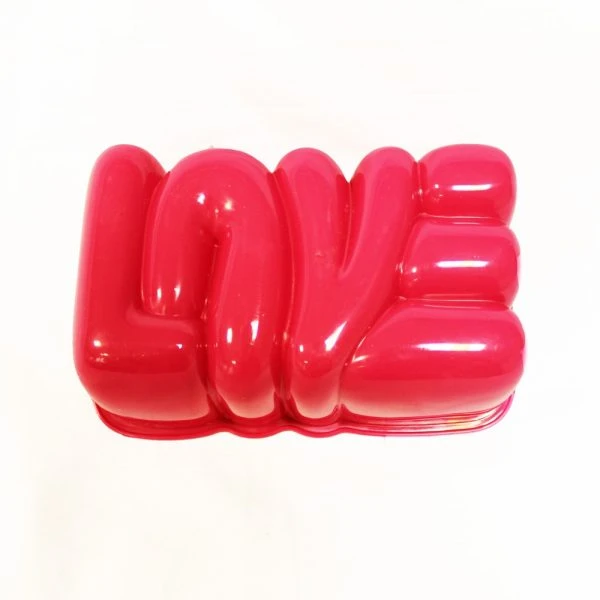 قالب ‍ژله پلاستيكي طرح love