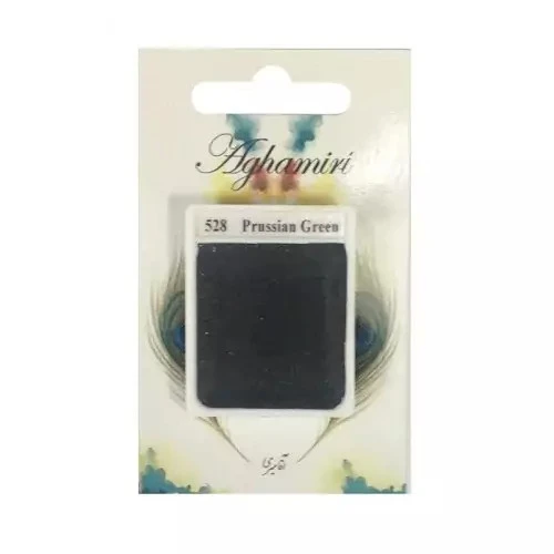 قرص آبرنگ آقامیری مدل prussian green 528
