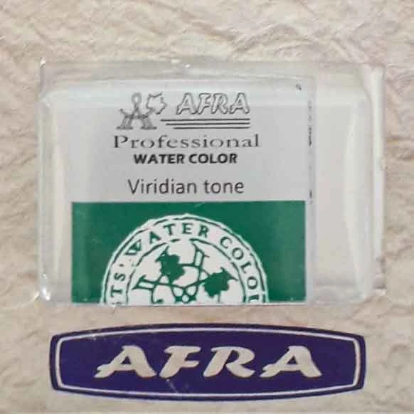 قرص آبرنگ تکی افرا کد viridian tone 558