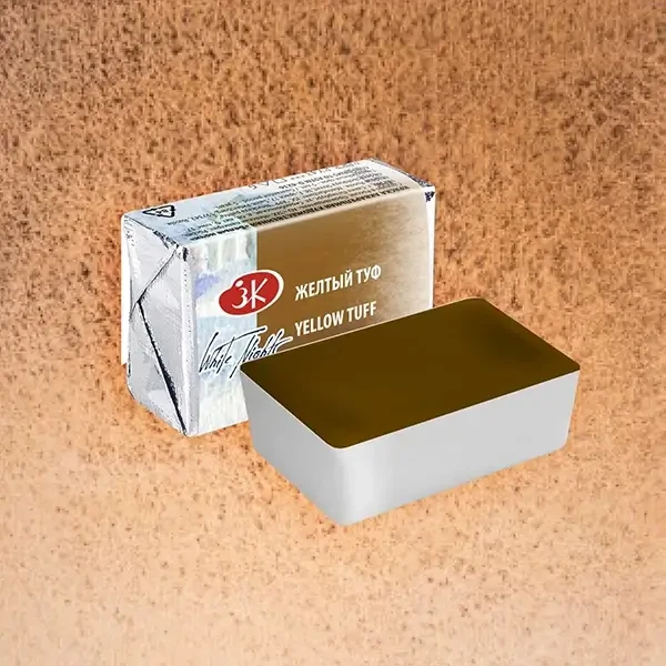 قرص آبرنگ سنت پترزبورگ کد 11268 Yellow tuff