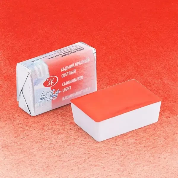 قرص آبرنگ سنت پترزبورگ کد 11302 Cadmium Red Light