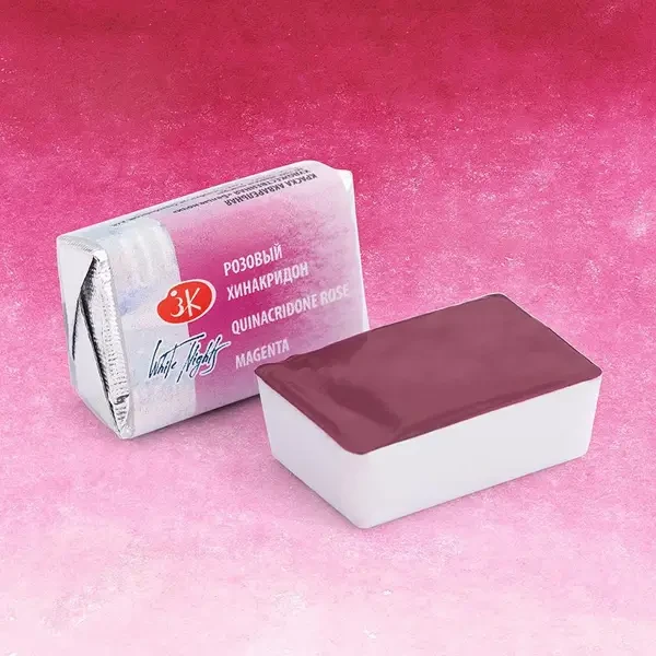 قرص آبرنگ سنت پترزبورگ کد 11324 Quinacridone Rose