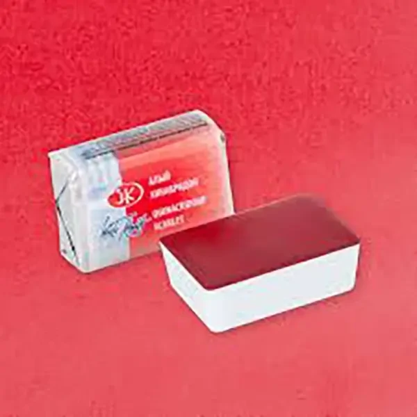 قرص آبرنگ سنت پترزبورگ کد 11385 Quinacridone scarlet