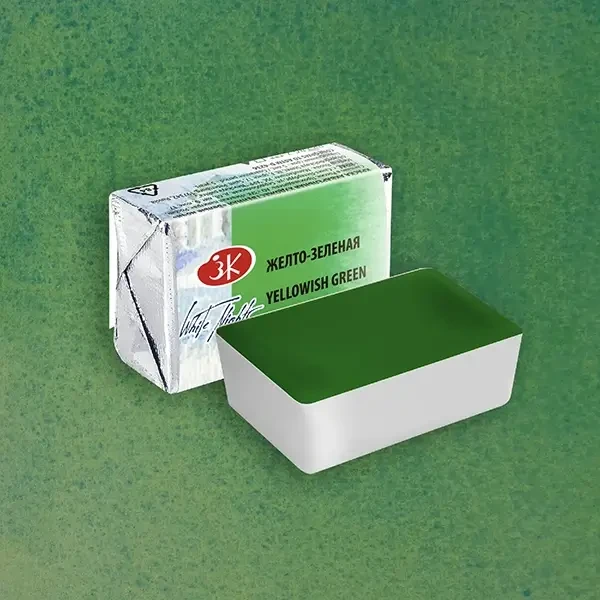 قرص آبرنگ سنت پترزبورگ کد 11763 Yellowish green mist