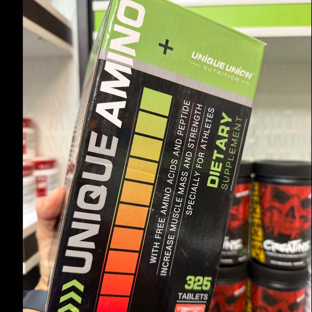 قرص آمینو یونیک یونیون 325 عددی - Unique Union Unique Amino 325 Tablets (Strawberry Flavor)