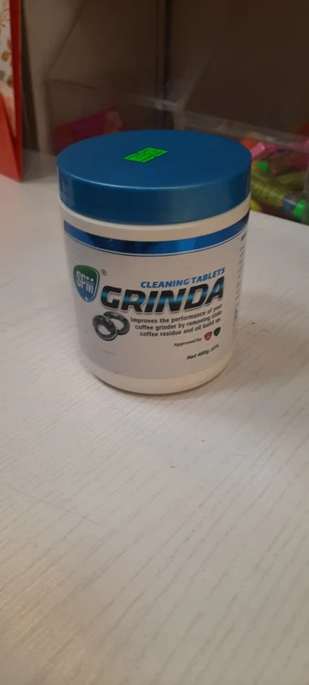 قرص تمیزکننده آسیاب قهوه گریندا ۴۰۰ گرمی Grinda Cleaning Tablets
