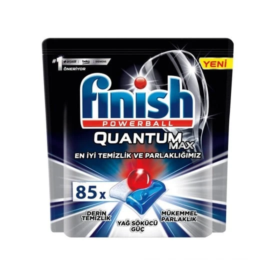 قرص ظرفشویی FINISH QUANTOM ULTIMATE بسته 85 عددی