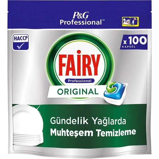 قرص ظرفشویی فیری جار FAIRY JAR بسته 100 عددی