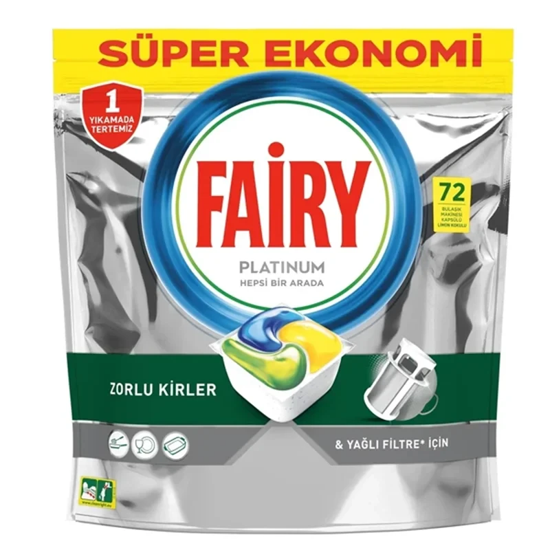 قرص ظرفشویی ۷۲ عددی پلاتینیوم FAIRY