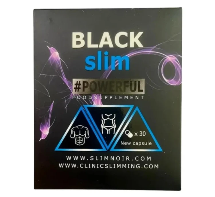 قرص لاغری بلک اسلیم پاور فول اصل | کاهش وزن سریع و طبیعی BLACK SLIM POWERFUL